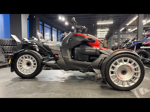 Видео: трицикл с вариатором BRP CAN-AM  RAYKER RALLY 900 ACE  2024 MY