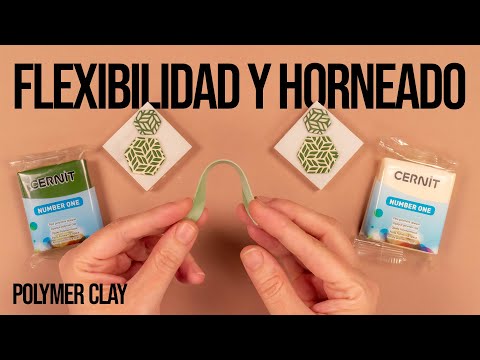 Видео: Является ли полимерная глина гибкой? - Советы для идеального запекания [Sub] | Ana Belchí