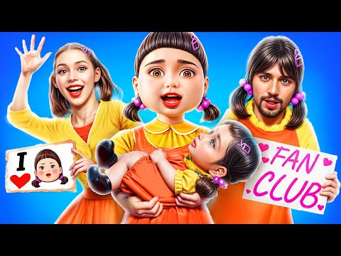 Видео: Экстремальные прятки челлендж в школе! Кукла из Игры в кальмара пропала?