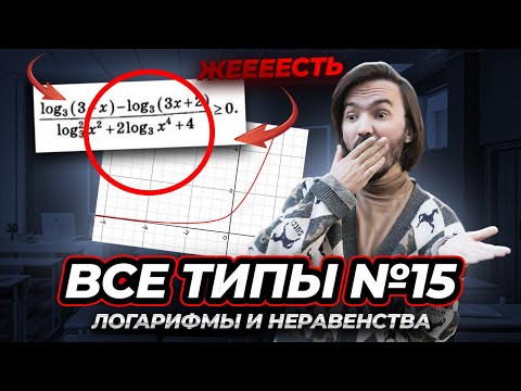 Видео: Логарифмы и неравенства: решение задания 15 ЕГЭ математика ПРОФИЛЬ | Умскул