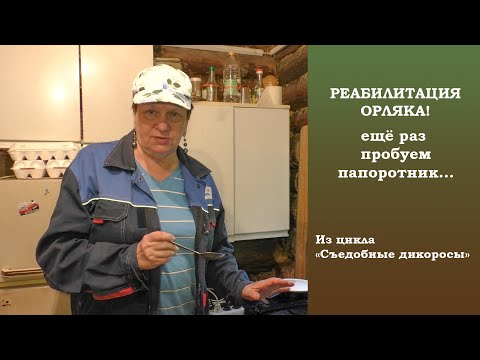 Видео: Реабилитация орляка!  Ещё раз пробуем папоротник. "Съедобные дикоросы"