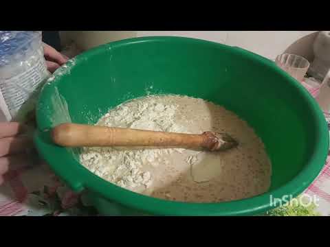 Видео: Ночной белый хлеб на фруктовых дрожжах. Февраль 2022 года.