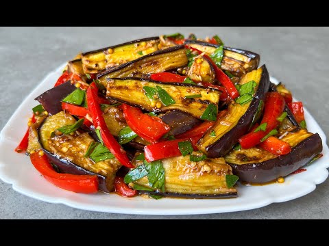 Видео: БАКЛАЖАНЫ НА ЗАКУСКУ Не Рецепт а Мечта Очень Вкусно!!! / Закуска из Баклажанов / Eggplant Salad