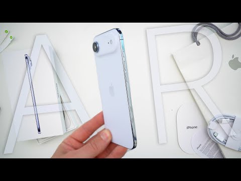 Видео: Распаковка Apple iPhone Air, обзор и первые впечатления! (Небесно-голубой)
