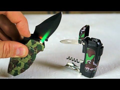 Видео: 45 БЕЗУМНЫХ ЗАЖИГАЛОК с Aliexpress, От Которых Ты Офигеешь / Крутых Вещи с Алиэкспресс + КОНКУРС