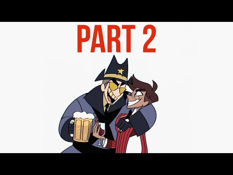 Видео: «Ужин готов!» | Hazbin Hotel Human AU, часть 2 | Фан-комиксы | RadioApple