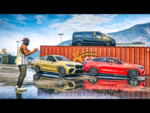 Видео: В ПОГОНЕ ЗА V CLASS! ДВА НОВЫХ X6M - КОНТЕЙНЕРЫ В ГТА 5 РП/GTA 5 RP BURTON