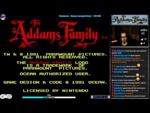 Видео: The Addams Family прохождение (U) | Игра (SNES, 16 bit) 1992 Стрим RUS