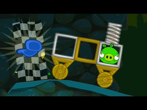 Видео: Bad Piggies #2 Плохие свинки в Пещере #МАШИНКИКИДА