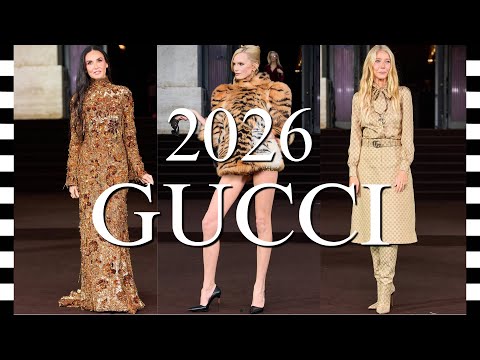 Видео: ✔️ GUCCI (Гуччи) модный показ коллекции весна-лето 2026