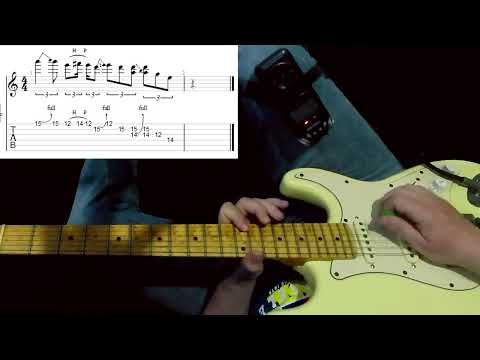 Видео: Texas blues. SRV интересный Lick - элемент для солирования. Разбор