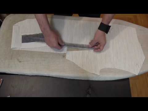 Видео: Изготовление бортового пакета для безклеевого мужского пиджака