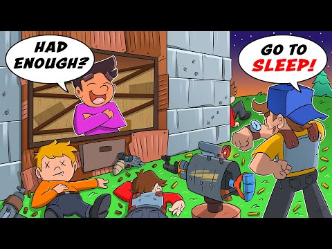 Видео: Токсичный русский клан УМОЛЯЛ меня ЛОЖИТЬСЯ СПАТЬ, чтобы они могли поспать!!!