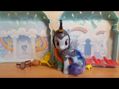 Видео: [MLP] Обзор набора Cloudominium с пони Рэйнбоу Дэш - Explore Equestria