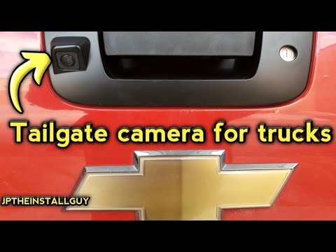 Видео: Установка камеры на заднюю дверь грузовика