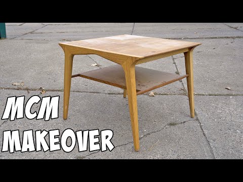 Видео: Спасение жемчужины модерна середины века | Реставрация мебели