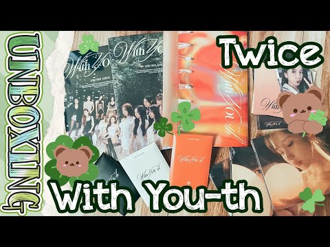 Видео: ~ Twice - With You-th 💐 | Распаковка ~