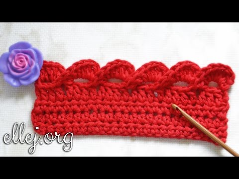 Видео: ♦ Объемная 3D кайма крючком • Как красиво обвязать край • ellej