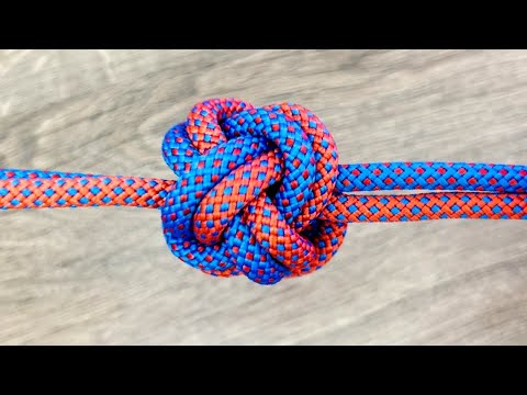 Видео: Как завязать Турецкий узел? "Turk's head knot"