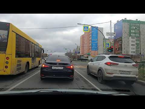 Видео: Прогулка на автомобиле по Ноябрьску.