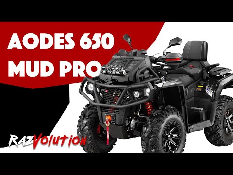 Видео: AODES 650 MUD PRO! Эксклюзив!