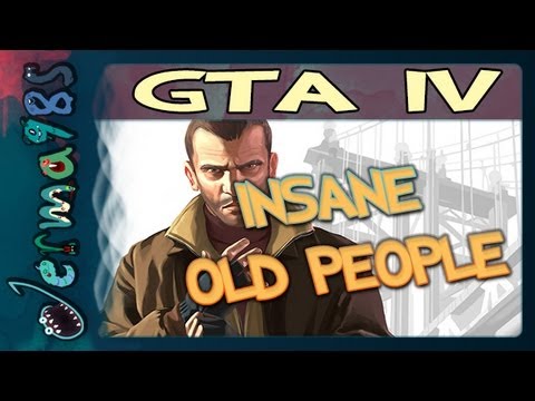 Видео: Мультиплеер GTA 4: Безумные старики [со STAR_]