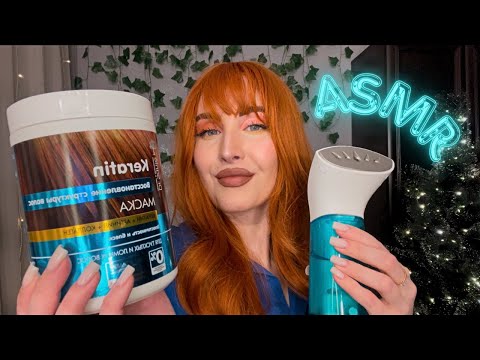Видео: АСМР 🧡 ТРЕШ КЕРАТИН ДЛЯ ВОЛОС 💆🏼‍♀️