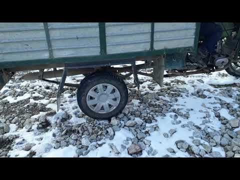 Видео: Грузовой трицикл из урала Кыргызстан.
