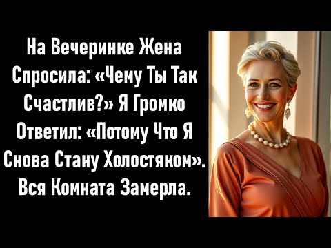 Видео: Ей не понравилось, как я был счастлив. Я рассказал всем, почему, и все зааплодировали.