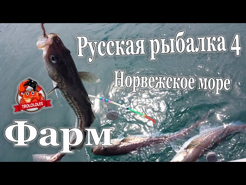 Видео: Русская рыбалка 4 Фарм серебра на Норвежском море