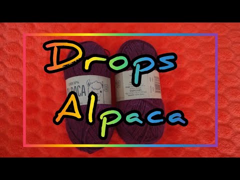 Видео: DROPS ALPACA. Альпака зимние нитки.Испытание временем и впечатления. Красный опыт. #alpaca #вязание