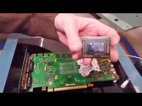 Видео: Интересный ремонт видеокарты Inno3D GTX 460