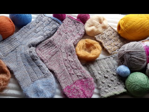 Видео: Чтобы Не Осталось ВОПРОСОВ😊 Пришлось кое-что ЗАМЕНИТЬ🧶 Коллекция РАСТЁТ 🧦👍 #носкиспицами