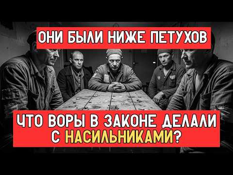 Видео: Что делали воры в законе с НАСИЛЬНИКАМИ в ГУЛАГе?