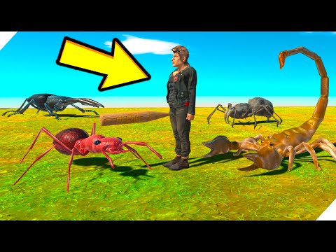 Видео: НАСЕКОМЫЕ ГИГАНТЫ напали на людей в парке! - Animal Revolt Battle Simulator
