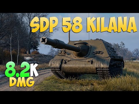 Видео: Kilana - 7 Kills 8.2K DMG - Растущий! - Мир Танков