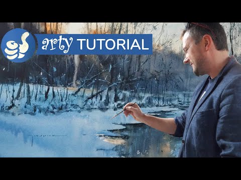 Видео: Картина «Замороженная тишина» с Михалом Ясевичем