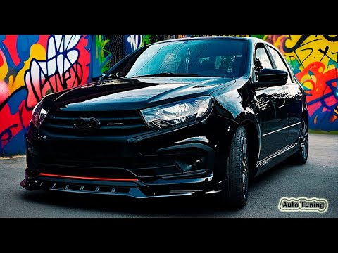 Видео: #Tuning #Lada Гранта Спорт Black ⚫️#SUPERAUTOTUNING!!!!!!!!!!!!!!