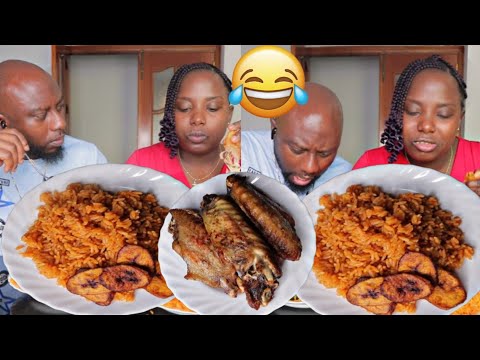 Видео: МОЙ МУЖ считает себя мудрым и НИКОГДА не изменится | АФРИКАНСКАЯ КУХНЯ: МУКБАНК ДЖОЛЛОФ, РИС И КУ...