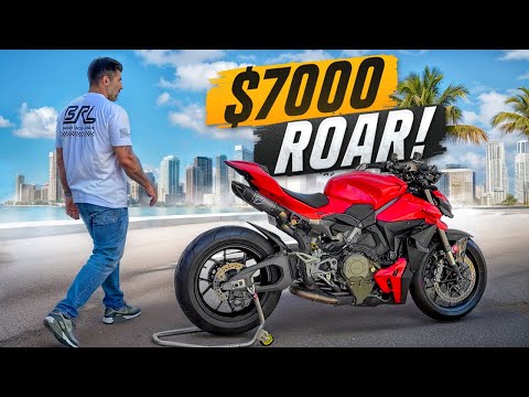 Видео: ULTIMATE V4 Symphony! Установка Termignoni Undertail на Streetfighter V4 2025 года! | Motomillion