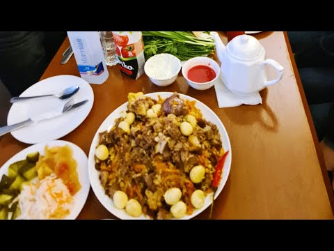 Видео: Таджикский Плов. Как накормить компанию из 20 голодных мужиков.Секрет приготовления от Дяди Рустама.