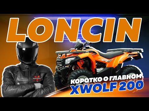 Видео: Обзор на новый Loncin Xwolf 200 с ПТС #квадроцикл #loncin