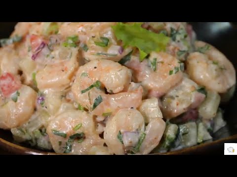 Видео: Салат 🥗 з креветками та ананасом!! За 15 хвилин. Підійде на любий випадок.#салат #салатскреветками