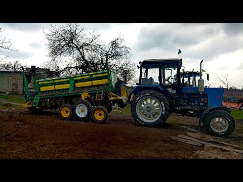 Видео: Новые колёса на сеялку и ремонт ступицы