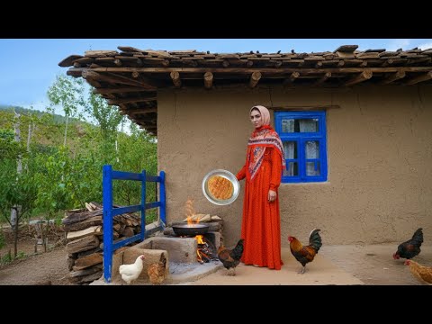 Видео: Никакой духовки, никакой плиты! Выпечка традиционного хлеба | Жизнь в самой отдалённой деревне Ирана