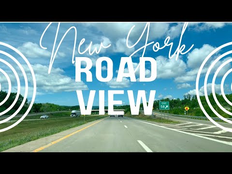 Видео: New York State Beautiful Nature || Нью-Йорк поляны и дороги ￼