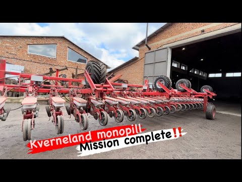Видео: До посіву буряку готові‼️ Сівалка Kverneland Monopill 24 SE
