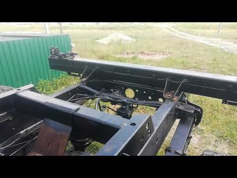 Видео: Зил 4331 устанавливаем самосвал с газ 53
