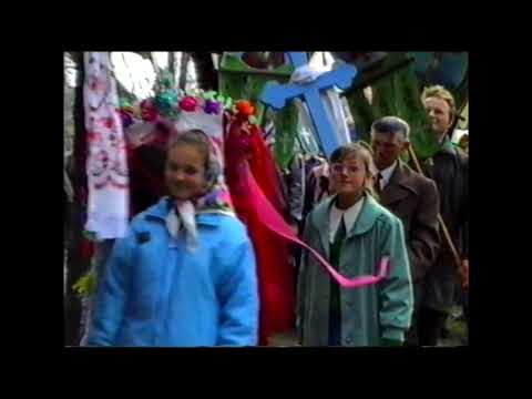 Видео: Любительська  зйомка села Лука Барська . Вінницька область. 1991