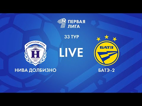 Видео: LIVE | Нива Долбизно — БАТЭ-2